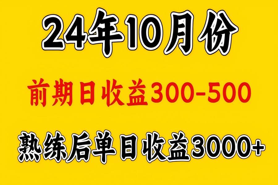 【1545】高手是怎么赚钱的.前期日收益500+熟练后日收益3000左右